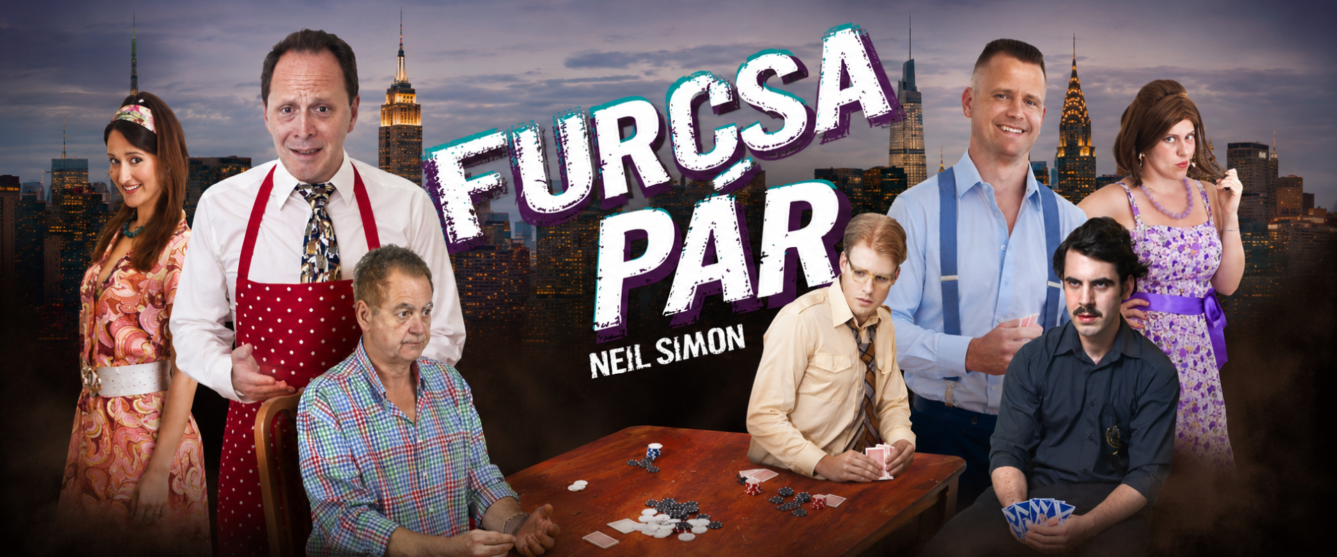 Furcsa pár előadás plakátja | Körúti Színház